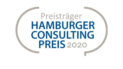 Interner Link zur Unterseite über den Gewinn des Hamburger Consulting Preises 2020 durch orgalean