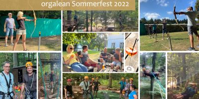 orgalean Sommerfest 2022 - Bogenschießen und Kletterwald im Sachsenwald Aumühle