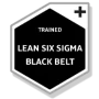 orgalean Badges - Lean Six Sigma Black Belt